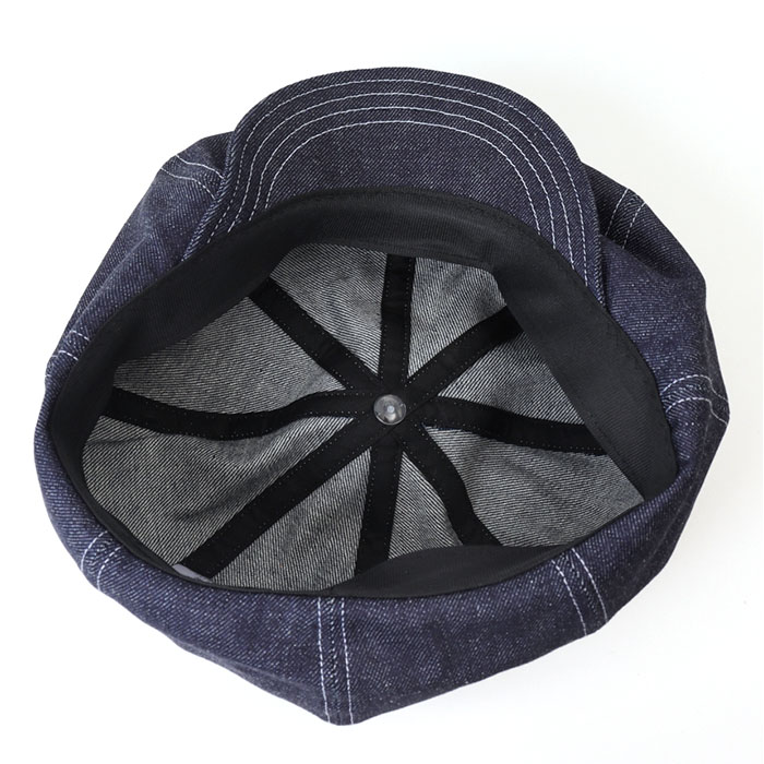 キャスケット メンズ 通販 日本製 キャスケットベレー ベレー帽 帽子 立体ベレー ハンチング 岡山デニム 岡山産 ミスターカバー mr.cover 8パネル  キャスケット |  | 11