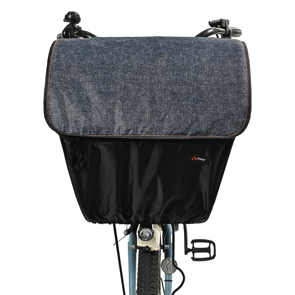 自転車 カゴカバー 前用 通販 Keia(ケイア) かごカバー カゴ バスケット バスケットカバー 前カゴ 前かご 大型かご 大容量収納 簡単装着 ワイドかご 自転車 | BACKYARD FAMILY | 01