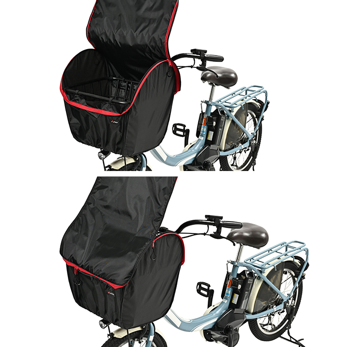 自転車 カゴカバー 前用 通販 Keia(ケイア) かごカバー カゴ バスケット バスケットカバー 前カゴ 前かご 大型かご 大容量収納 簡単装着 ワイドかご 自転車 | BACKYARD FAMILY | 09
