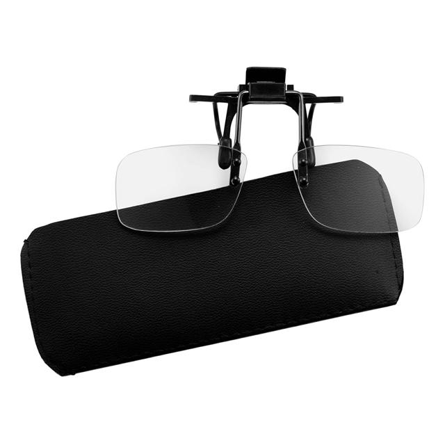 老眼鏡 通販老眼鏡 おしゃれ クリップ式老眼鏡 アイウェア おたすけグラス 老眼鏡入りサングラス 度数+1.50〜+3.00 クリップ式 スタンダードタイプ  老眼鏡 |  | 01