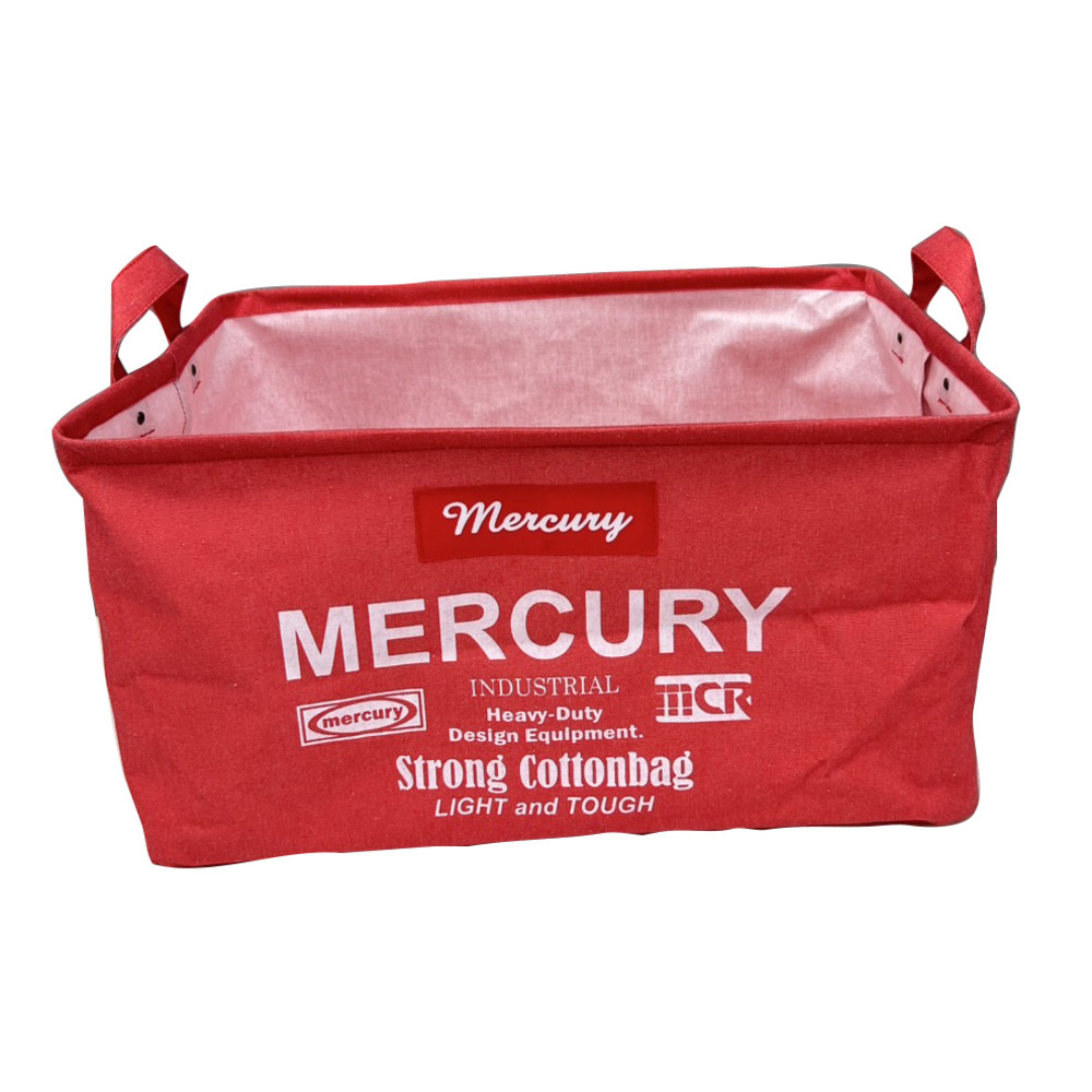 マーキュリー 通販マーキュリー 雑貨 収納ボックス 布 キャンバス おしゃれ キャンバスバケツ 四角 角型 MERCURY レクタングルボックス M リビング マーキュリー | MERCURY | 05