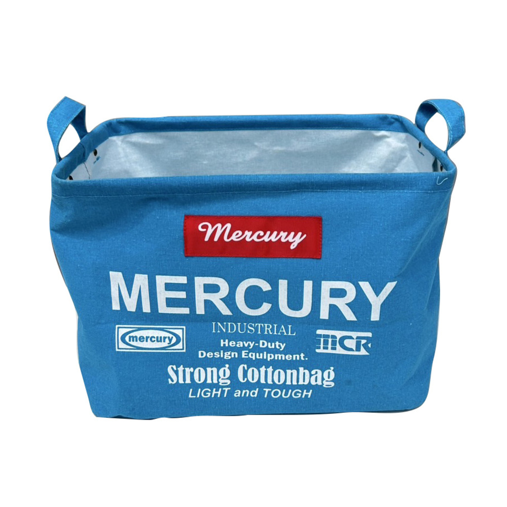 MERCURY マーキュリー レクタングル ボックス Lサイズ 通販 収納ボックス 収納 キャンバスボックス キャンバスBOX 整理整頓 BOX キャンバス | MERCURY | 01