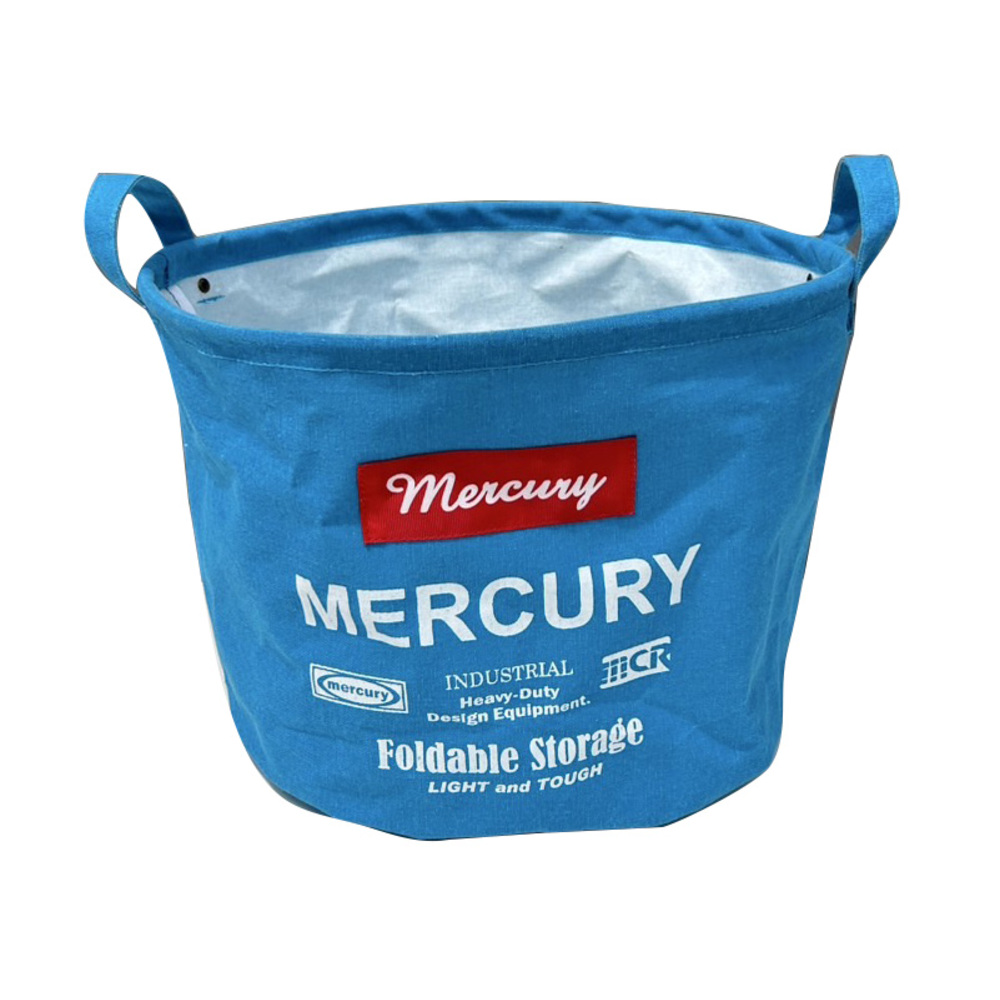 MERCURY マーキュリー ラウンドバケツ 通販 収納ボックス 収納 ボックス キャンバスボックス キャンバスBOX ラウンド型バケツ ラウンド | MERCURY | 01