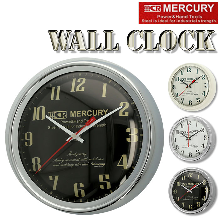マーキュリー 壁掛け時計 mercury 通販 雑貨 MONTGOMERY ウォール