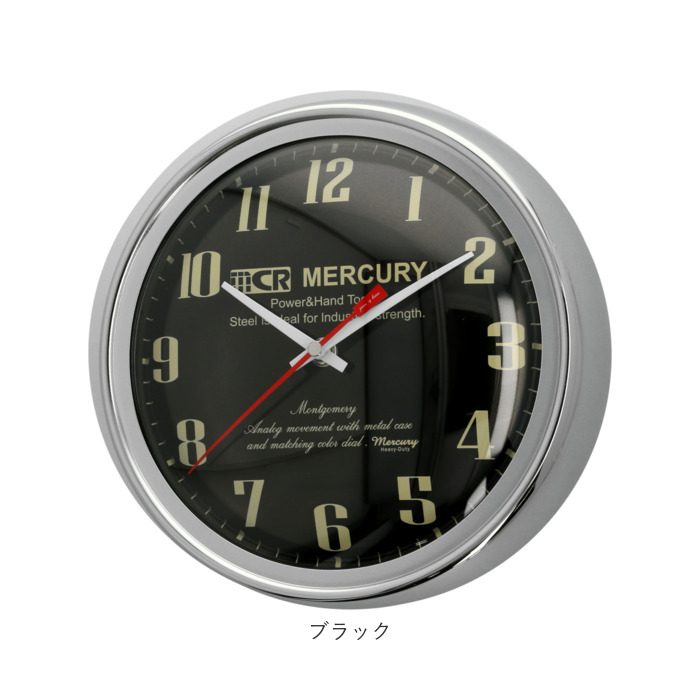 マーキュリー 壁掛け時計 mercury 通販 雑貨 MONTGOMERY ウォール