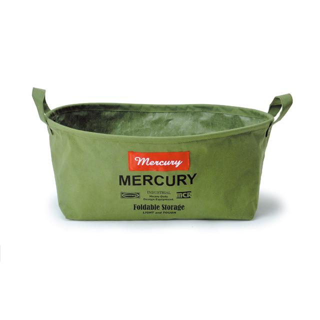 マーキュリー キャンバスバケツ 通販 収納ボックス 布 キャンバス 折りたたみ おしゃれ 雑貨 バケツ MERCURY オーバルバケツ M リビング 収納 マーキュリー | MERCURY | 04