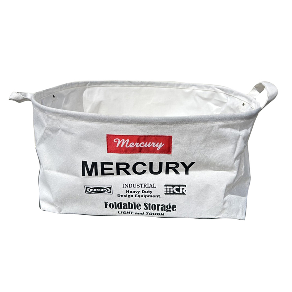 マーキュリー キャンバスバケツ 通販 収納ボックス 布 キャンバス 折りたたみ おしゃれ 雑貨 バケツ MERCURY オーバルバケツ M リビング 収納 マーキュリー | MERCURY | 05