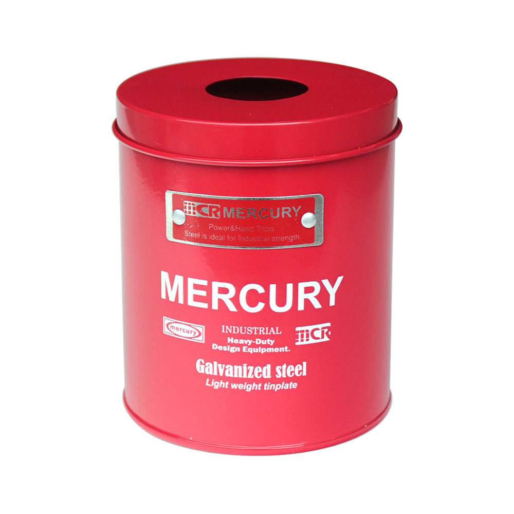 マーキュリー ティッシュボックス mercury 通販 ブリキサニタリーペーパーホルダー ブランド おしゃれ ティッシュケース トイレットペーパー | MERCURY | 03