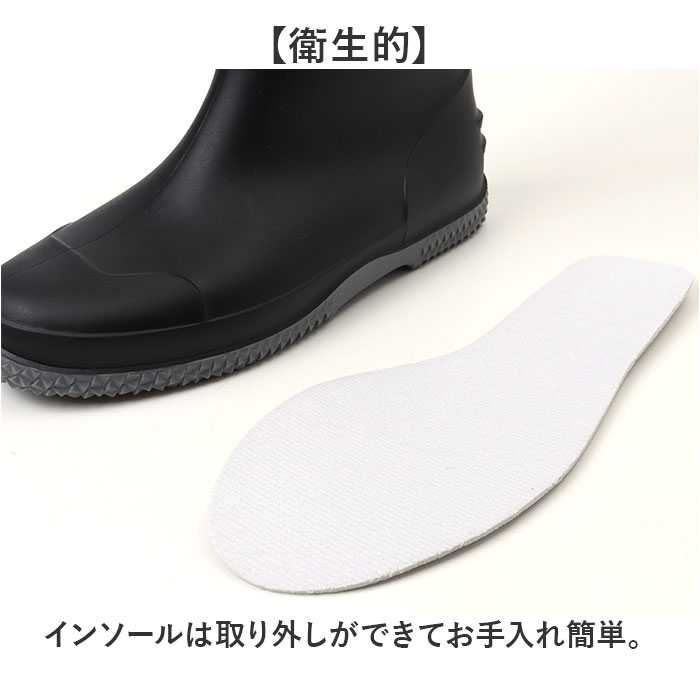 長くつ レディース 通販 MERCURY マーキュリー レインブーツ 作業ブーツ 農作業 土木作業 ロング アウトドア キャンプ 丸めて収納 持ち歩き 長くつ |  | 08