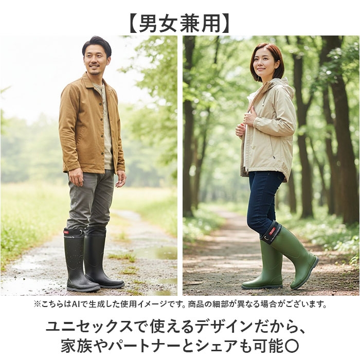 長くつ レディース 通販 MERCURY マーキュリー レインブーツ 作業ブーツ 農作業 土木作業 ロング アウトドア キャンプ 丸めて収納 持ち歩き 長くつ |  | 09