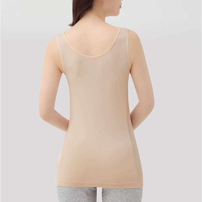 涼しい ブラトップ 夏用 通販 両脇メッシュの涼しいブラタンク カップ付タンクトップ サイドメッシュ タンクトップ 肌着 インナー 涼しい | BACKYARD FAMILY | 11