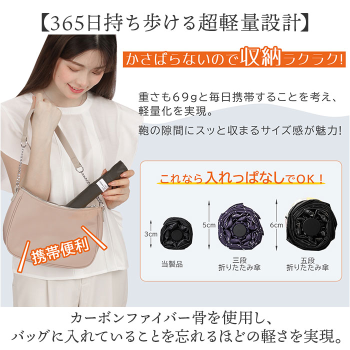超軽量カーボン傘 KIZAWA 超軽量カーボン傘 通販 折りたたみ傘 折り畳み傘 最軽量 カーボン傘 傘 かさ 雨傘 メンズ レディース 通勤 通学 コンパクト pokect |  | 09