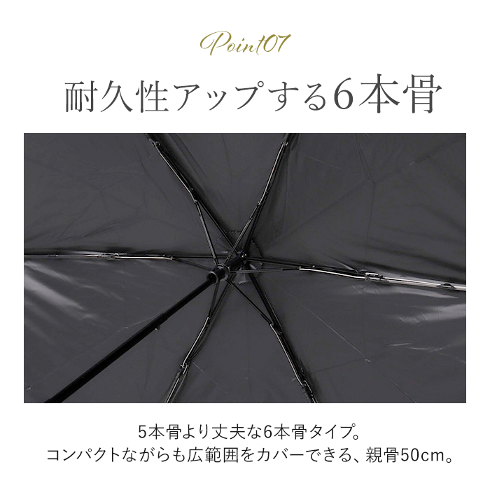 KIZAWA 日傘 UVカット 100 通販 超軽量カーボン傘 折りたたみ日傘 折り畳み日傘 折りたたみ傘 折り畳み傘 遮光100 完全遮光 涼しい 晴雨兼用 50cm 6本骨 | KIZAWA | 17