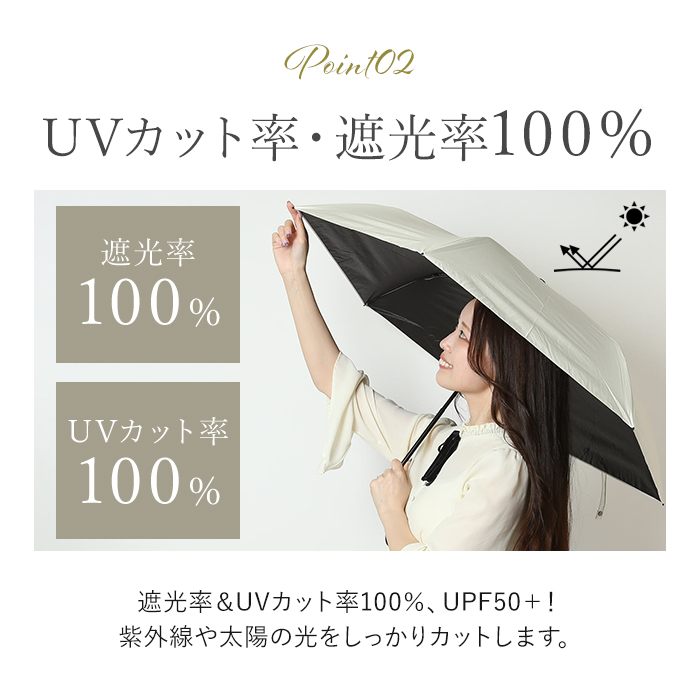 KIZAWA 日傘 UVカット 100 通販 超軽量カーボン傘 折りたたみ日傘 折り畳み日傘 折りたたみ傘 折り畳み傘 遮光100 完全遮光 涼しい 晴雨兼用 50cm 6本骨 | KIZAWA | 12