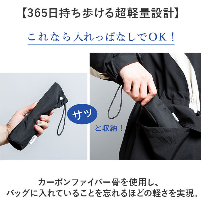 折りたたみ傘 KIZAWA 折りたたみ傘 形状安定 通販 超軽量カーボン傘 折り畳み傘 折りたたみ たたみやすい メンズ 超撥水 6本骨 50cm Selfold lepre 超軽量 |  | 07