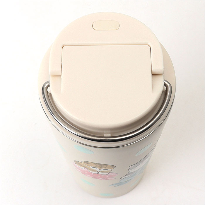 タンブラー 水筒 430ml 通販 mofusando モフサンド ステンレスボトル 持ち運び 保温 保冷 もふさんど キャリー ハンドル付き マグボトル 直飲み タンブラー |  | 16