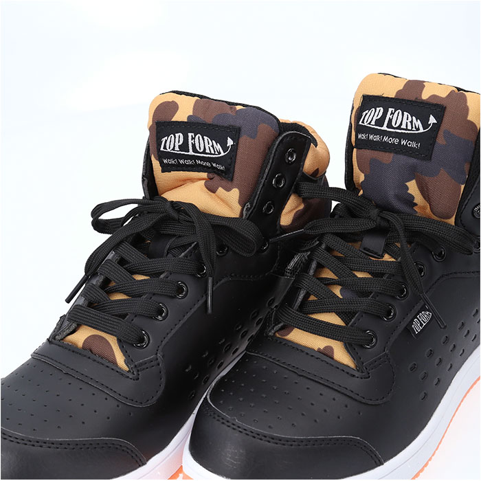 スニーカー メンズ ハイカット 通販 作業靴 セーフティシューズ ワークシューズ 靴 くつ クツ シューズ 鋼先芯 幅広 紐靴 レースアップ 衝撃吸収 スニーカー |  | 14