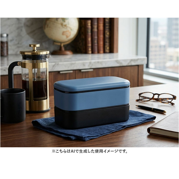 弁当箱 2段 男性 通販 日本製 ランチボックス お弁当箱 2段弁当箱 二段弁当箱 大人用弁当箱 二段 1000ml 大容量 大きい 大盛り 大人 メンズ 男子 弁当箱 | ミタニ（食器） | 12