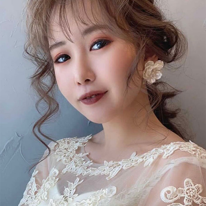 ブライダル ピアス 大ぶり 通販 ブライダルピアス ブライダルアクセサリー ウェディングアクセサリー 花モチーフ 花型 揺れない 結婚式 花嫁 新婦 ブライダル |  | 08