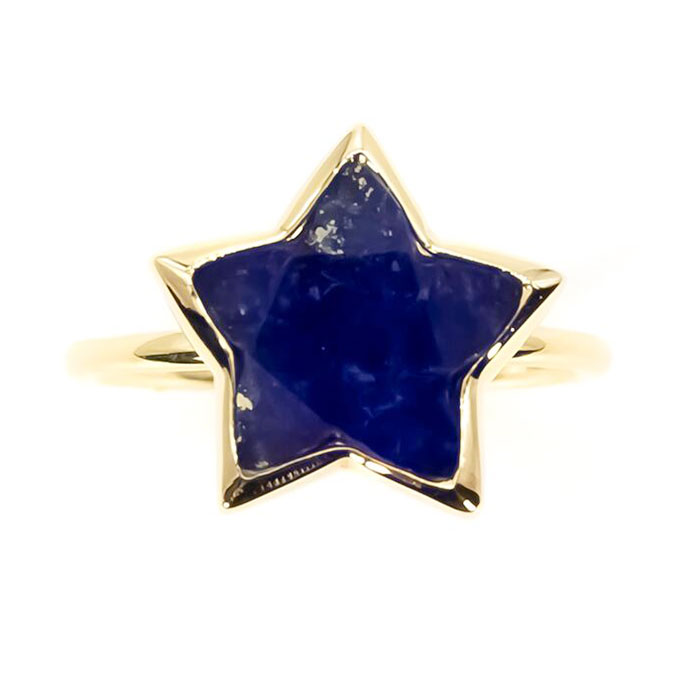 天然石 リング 通販 指輪 シルバーリング 925 ファッションリング レディース イエローゴールド アクセサリー ラピスラズリ 瑠璃 誕生石 天然石 |  | 17