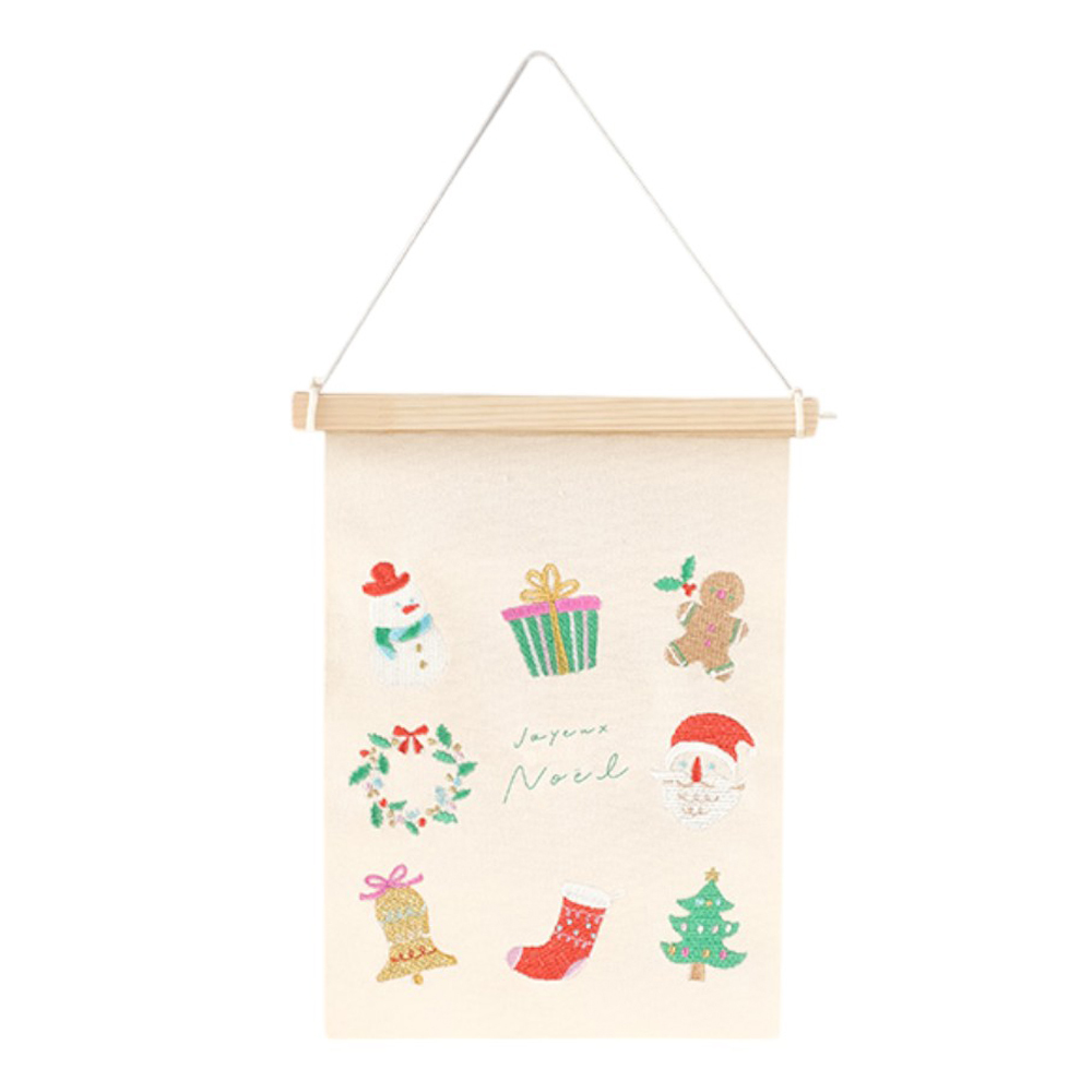 タペストリー 通販 刺繍 壁掛け ミニ 飾り 布 装飾 季節 オーナメント 壁面 掛け軸 ディスプレイ ナチュラル シンプル おしゃれ お洒落 かわいい タペストリー |  | 07