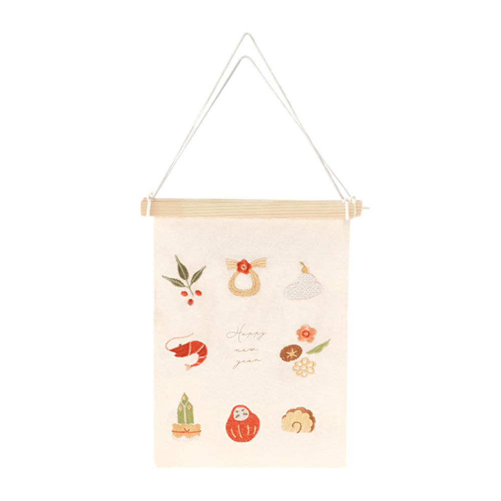 タペストリー 通販 刺繍 壁掛け ミニ 飾り 布 装飾 季節 オーナメント 壁面 掛け軸 ディスプレイ ナチュラル シンプル おしゃれ お洒落 かわいい タペストリー |  | 09