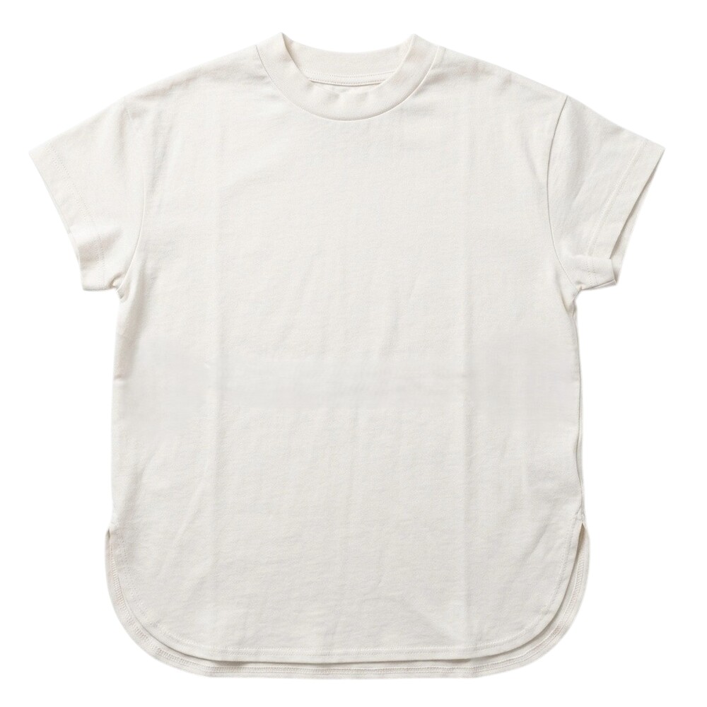 Tシャツ mitis Tシャツ ミティス 通販 モックネックTシャツ カットソー 前後差 プルオーバー レディース 半袖 夏 春夏 春秋 モックネック シンプル | mitis | 01