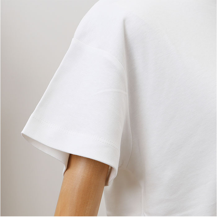 Tシャツ mitis Tシャツ ミティス 通販 モックネックTシャツ カットソー 前後差 プルオーバー レディース 半袖 夏 春夏 春秋 モックネック シンプル | mitis | 12