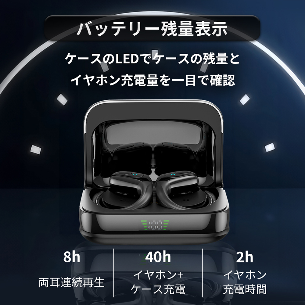 【新品未使用】Bluetoothワイヤレスイヤホンセット Amazon.co.jp: 【2025年アップグレード版】AOKIMI ワイヤレス