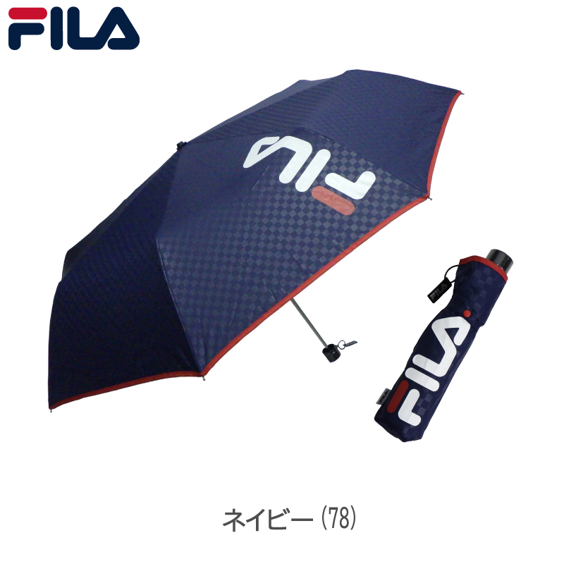 FILA フィラ 折りたたみ傘 通販 64cm 約 65cm 折り畳み傘 メンズ レディース 雨傘 傘 グラスファイバー骨 耐風 丈夫 大きめ 紳士  おしゃれ 通学 通勤 雨具