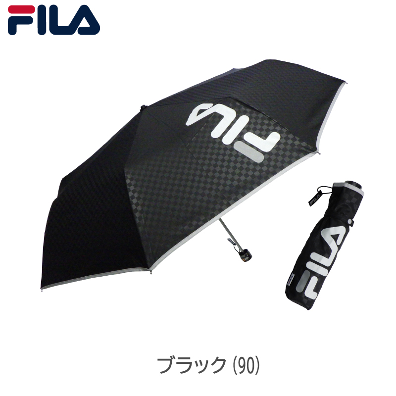 FILA フィラ 折りたたみ傘 通販 64cm 約 65cm 折り畳み傘 メンズ レディース 雨傘 傘 グラスファイバー骨 耐風 丈夫 大きめ 紳士  おしゃれ 通学 通勤 雨具