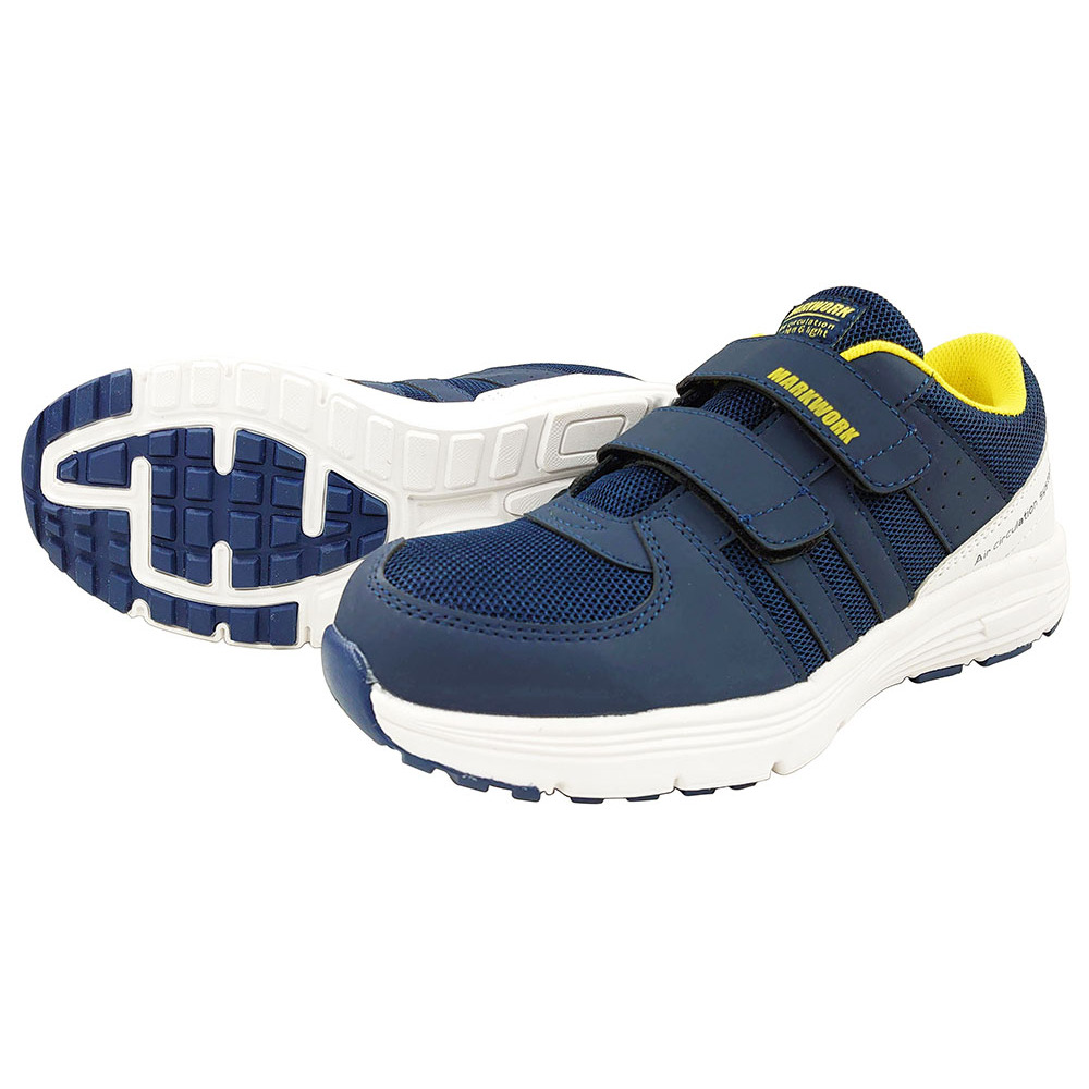 安全靴 スニーカー 通販 メンズ 作業靴 MK5110 面ファスナー セーフティシューズ ローカット ワークシューズ 安全スニーカー 樹脂先芯 通気性 軽量 安全靴 |  | 03