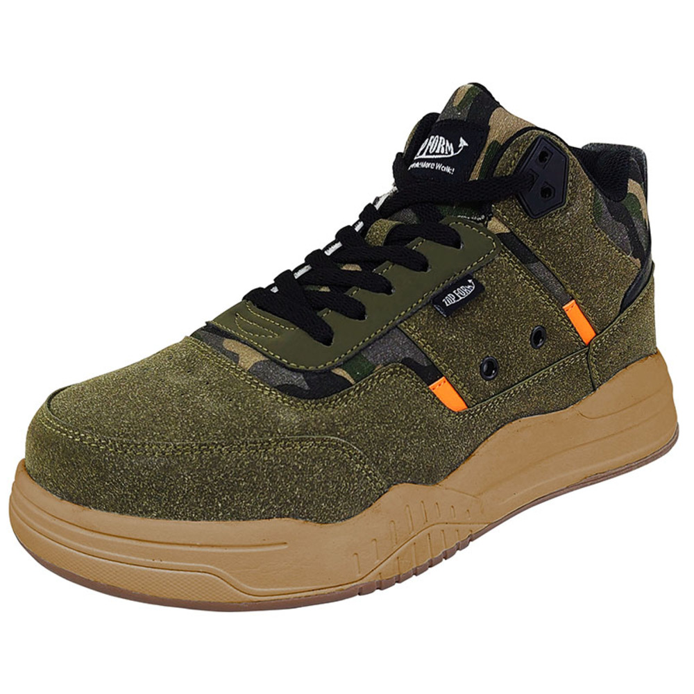 安全靴 メンズ ミドルカット 通販 スニーカー おしゃれ 作業靴 ミッドカット ミッドカットスニーカー ミドルカットスニーカー メンズシューズ MK-5790 安全靴 |  | 03