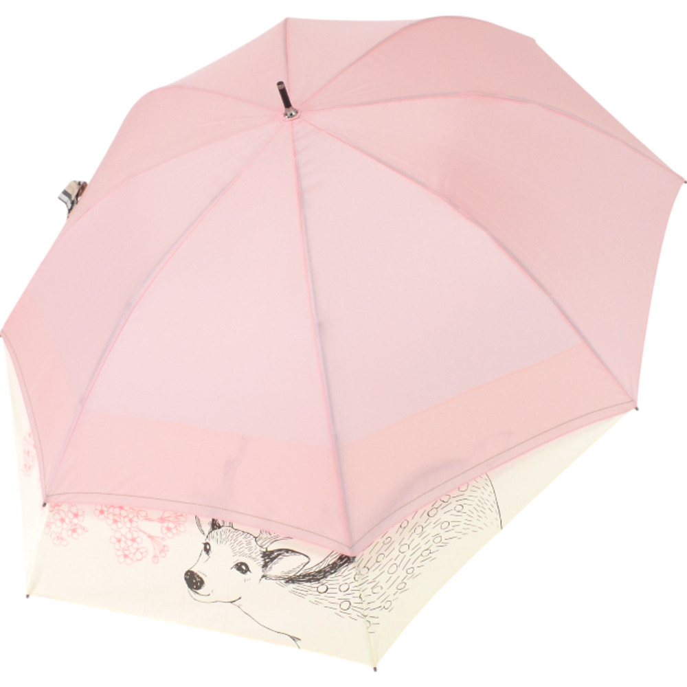 傘 レディース ジャンプ 通販 バックスライド 長傘 ジャンプ傘 雨傘 かさ 60cm 8本骨 グラスファイバー ワンタッチ 婦人傘 大きい リュック ミクニ 三国 傘 | MKN | 08