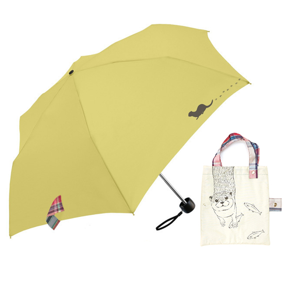 MKN 折りたたみ傘 軽量 コンパクト 通販 吸水トートバッグ 雨傘 かさ