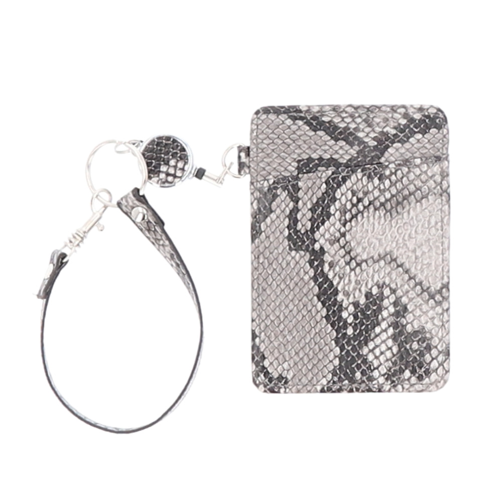 パスケース リール付き 通販 定期入れ 定期券ケース icカード カードケース メンズ レディース 財布 ケース 通勤 通学 ビジネス 合皮 クロコダイル柄 パスケース | ブランド登録なし | 03