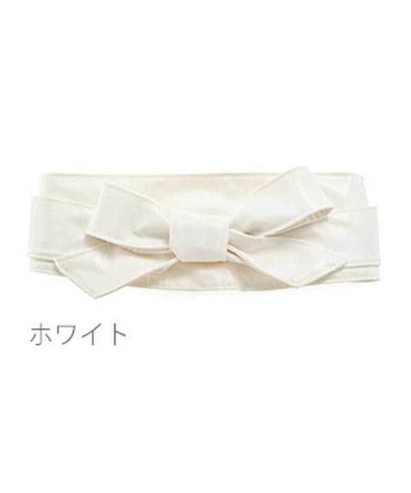 サッシュベルト ウェディング リボン ドレス レディース 太ベルト レザー調 フリーサイズ フォーマル 太め おしゃれ かわいい 合皮 リボンベルト |  | 07