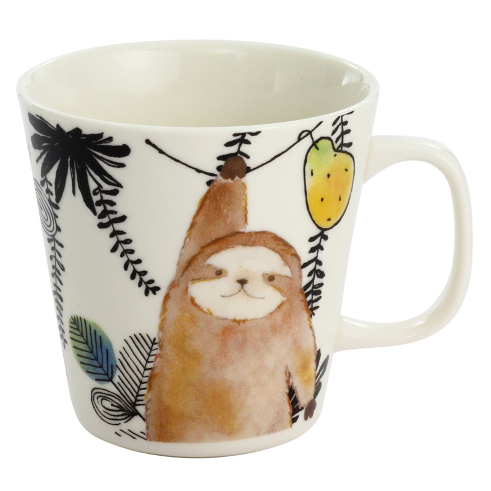 セラミック藍 マグカップ 通販 日本製 マグ カップ もふもふランド 湯呑み コップ 美濃焼 食器 動物 アニマル 電子レンジ対応 食洗機対応 セラミック藍 |  | 03