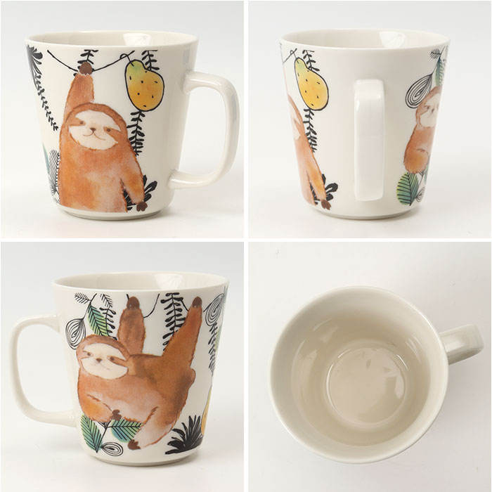 セラミック藍 マグカップ 通販 日本製 マグ カップ もふもふランド 湯呑み コップ 美濃焼 食器 動物 アニマル 電子レンジ対応 食洗機対応 セラミック藍 |  | 13