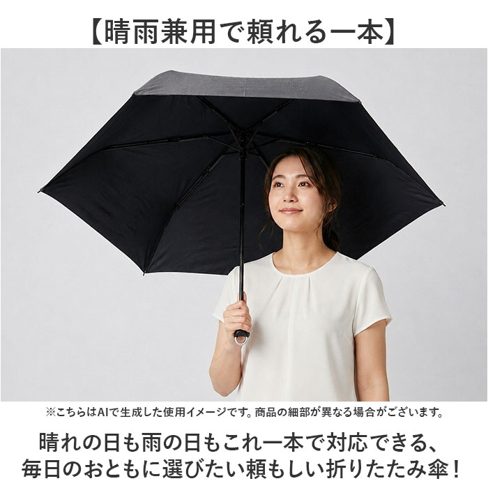 晴雨兼用折りたたみ傘 カラビナ手元 通販 晴雨兼用傘 日傘 雨傘 折り畳み傘 折りたたみ傘 晴れ雨兼用傘 60cm 60センチ uvカット 晴雨兼用折りたたみ傘 | BACKYARD FAMILY | 11