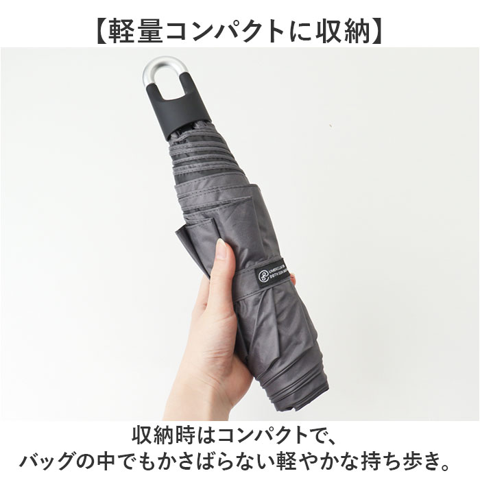 晴雨兼用折りたたみ傘 カラビナ手元 通販 晴雨兼用傘 日傘 雨傘 折り畳み傘 折りたたみ傘 晴れ雨兼用傘 60cm 60センチ uvカット 晴雨兼用折りたたみ傘 | BACKYARD FAMILY | 16