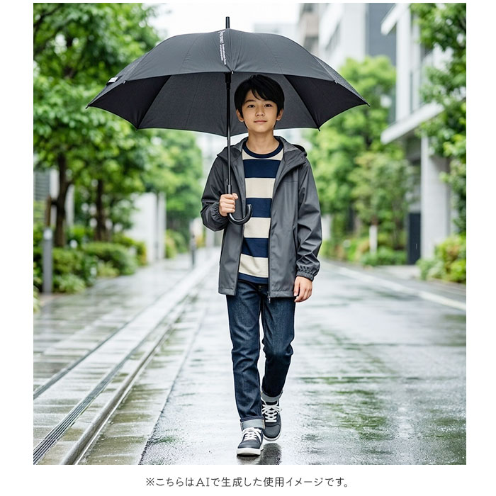傘 キッズ 58cm 通販 58センチ ジュニア傘 子供用 かさ ワンタッチ 折れにくい グライスファイバー かわいい おしゃれ 通学 登校 小学生 小学校 高学年 傘 | BACKYARD FAMILY | 14