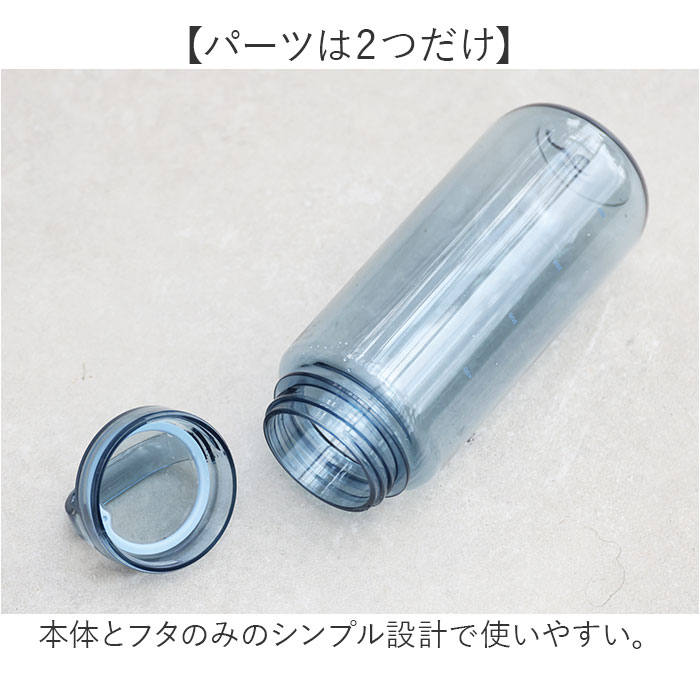 ウォーターボトル 1リットル 通販 mlte EDGE BOTTLE 1000 クリアボトル 1l 水筒 水 ダイレクトボトル マイボトル 直飲み 常温ボトル ウォーターボトル | mlte | 06