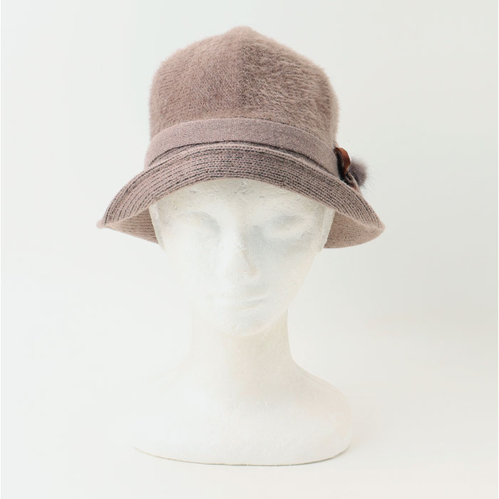 帽子 レディース 通販 ぼうし ハット レディース帽子 ふわふわ フワフワ 秋冬 あったか あたたかい もこもこ モコモコ 花 はな フラワー シンプル 無地 | BACKYARD FAMILY | 11
