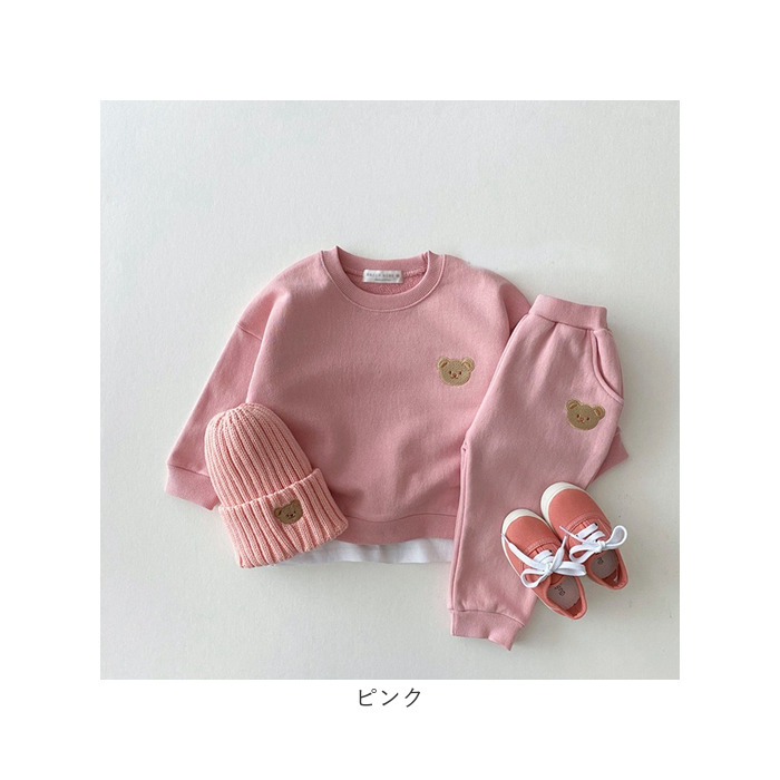 スウェット上下 ベビー 通販 子供服 子ども服 こども服 子供 子どもこども キッズ キッズ服 赤ちゃん 赤ちゃん服 ベビー服 セット 女の子 スウェット上下 |  | 20