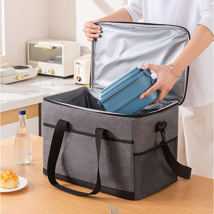保冷保温 バッグ 35L 通販 クーラーバッグ 大容量 保温バッグ 保冷バッグ 手提げ 肩掛け 折りたたみ 折り畳み ショルダー ボックス型 | BACKYARD FAMILY | 16