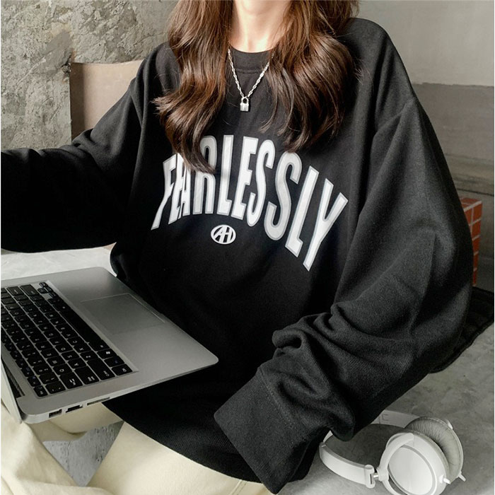 トップス ロゴ トレーナー 通販 レディース 長袖 スウェット プルオーバー スエット ゆったり クルーネック 春秋冬 おしゃれ オシャレ カジュアル トップス |  | 16