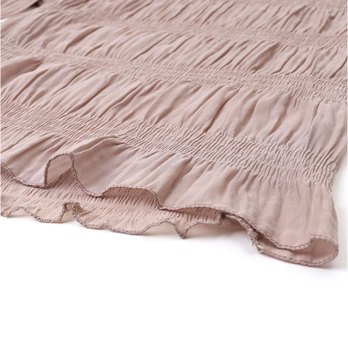 レディース ブラウス 長袖 おしゃれ 通販 シアーシャツ シアートップス ハイネック フリル きれいめ 上品 オフィスカジュアル 通勤 オフィス レディース |  | 09