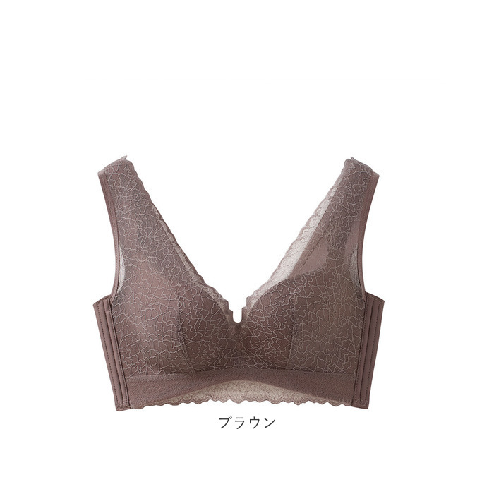 ナイトブラ 通販 ブラジャー ノンワイヤー 下着 肌着 ランジェリー インナー スポーツブラ スポブラ 脇高 レース ストレスフリー シンプル ナイトブラ |  | 13