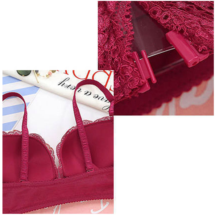 ブラジャー フロントホック 通販 ノンワイヤーブラ ブラ フロントホックブラ ノンワイヤー レース 下着 アンダーウェア インナーウェア ランジェリー ブラジャー |  | 08